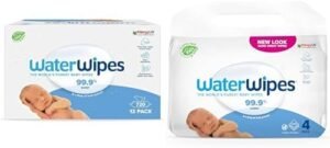 WaterWipes Yeni Doğan & Hassas Ciltler için 960 Yaprak Bebek Islak Mendili – Mega Paket