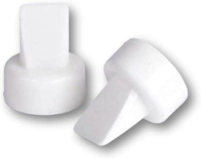 SUPERVAC Lansinoh Uyumlu Göğüs Pompası Beyaz Valf 2'li - Yedek Parça