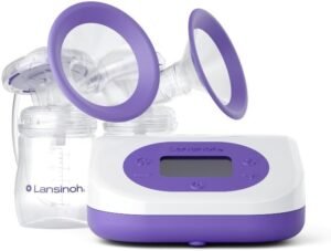 Lansinoh Şarj Edilebilir Çiftli Elektrikli Göğüs Pompası – Konforlu ve Etkili Sağım