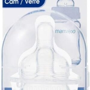 Mamajoo Cam Biberon Emziği L/No.3 12 ay+ - Ekonomik Paket