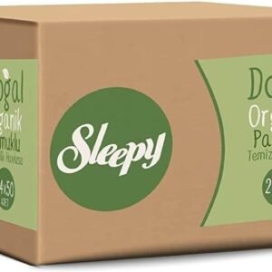 Sleepy Doğal Organik Pamuklu Temizlik Havlusu 24x50 - Fırsat Paketi