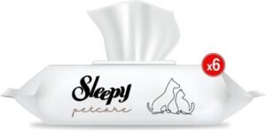 Sleepy Petcare Evcil Hayvan Islak Havlusu 6X60 (360 Yaprak) Aylık Fırsat Paketi
