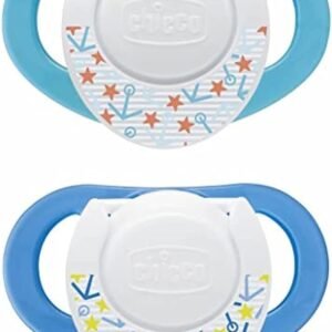 Chicco Dekor Sakinleştirici Fizyoteralı Halkalı Emzik Erkek 4m+ 2 Adet Ekonomik Seçim