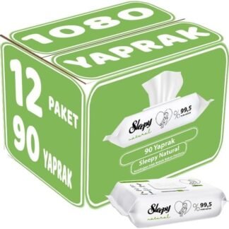 Sleepy Islak Havlu Mendil 1080 Yaprak - Aylık Fırsat Paketi