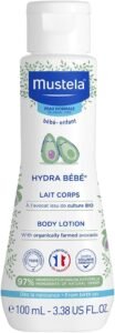 Mustela Hydra Bebe Nemlendirici Losyon 100ml – Bebek Cildi İçin Yoğun Nemlendirme