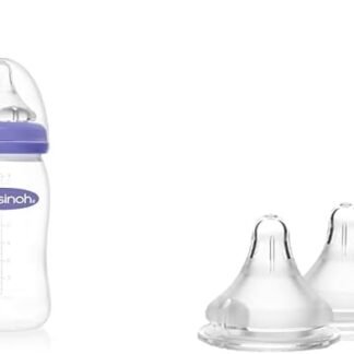Lansinoh Biberon (240 ml) & Hızlı Akışlı Biberon Emziği - Fırsat Paketi