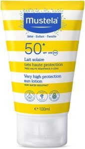 Mustela Güneş Sütü SPF50+ 100ml | Bebek ve Çocuk Güneş Kremi