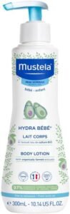Mustela Hydra Bebe Vücut Losyonu – Normal Ciltler İçin Nemlendirici 300ml