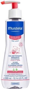 Mustela Çok Hassas Ciltler için Durulama Gerektirmeyen Temizleme Sıvısı 300 ml – Bebek Cilt Temizliği