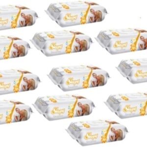 Sleepy Sensitive Islak Mendil 12'li 1080 Yaprak - Aylık Fırsat Paketi