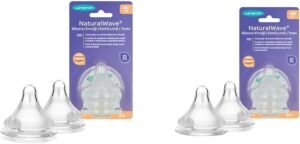 Lansinoh Natural Wave 2’li Biberon Emziği – Orta ve Hızlı Akışlı Fırsat Paketi