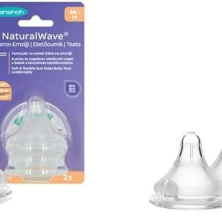 Lansinoh Natural Wave 2'li Biberon Emziği - Orta ve Hızlı Akışlı Fırsat Paketi
