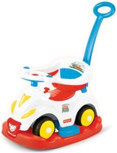 Fisher-Price Smile Araba 4 ü 1 Arada – Yürüteç & Binilebilir Araba – [Mağaza Adınız]