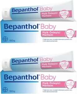 Bepanthol Baby Pişik Önleyici Merhem 100 gr 2’li Paket | Paraben, SLS, Parfüm, Koruyucu İçermez