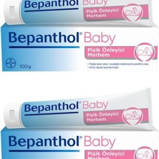 Bepanthol Baby Pişik Önleyici Merhem 100 gr 2'li Paket | Paraben, SLS, Parfüm, Koruyucu İçermez
