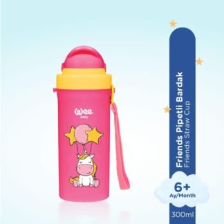 Wee Baby Pipetli Bardak 300 ml PEMBE - Günlük Kullanım