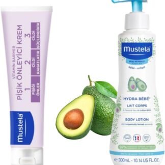Mustela Hydra Bebe Losyon ve Pişik Kremi Seti | Bebek Cilt Bakımı