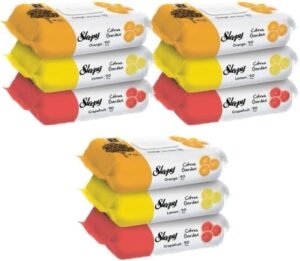 Sleepy Citrus Garden Narenciye Kokulu Islak Mendil 9 Adet – Fırsat Paketi