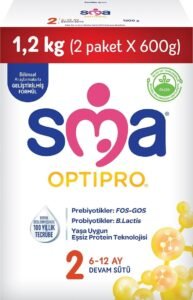 SMA Optipro 2 Devam Sütü 6-12 Ay 1.2 kg (2 x 600 g) – Online Satın Al