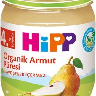 HiPP Organik Armut Püresi 125 gr | Bebek Maması | Organik ve Lezzetli