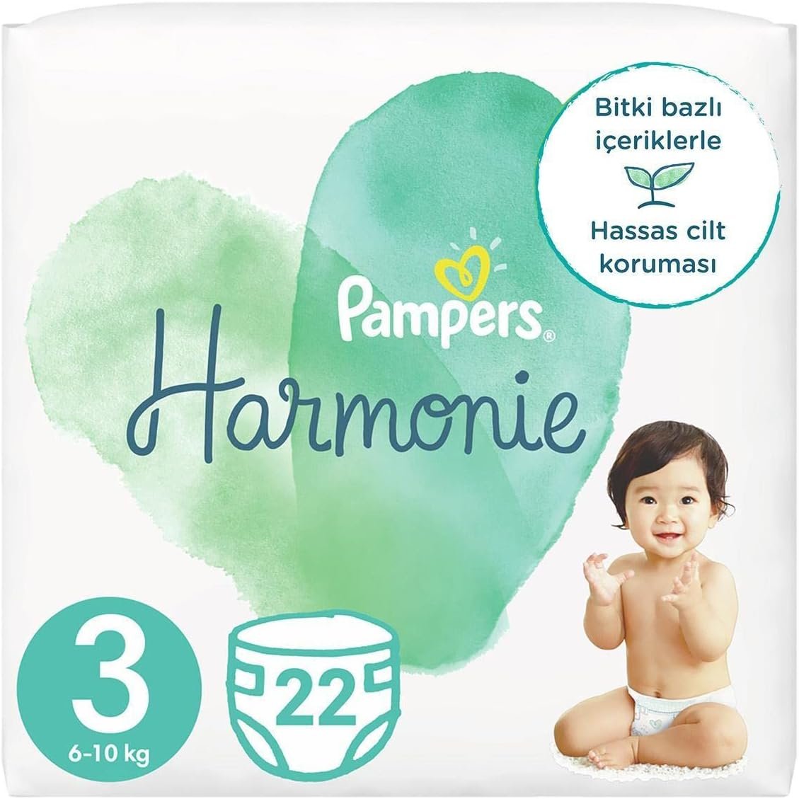 Prima Harmonie Bebek Bezi 3 Beden 22 Adet | Yenidoğan Bezi | Güvenilir Koruma