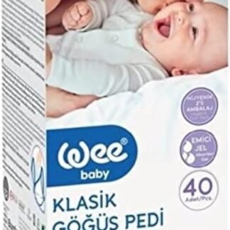 Wee Baby 40'lı Klasik Yapışkanlı Göğüs Pedi - Emzirme Dönemi Konforu