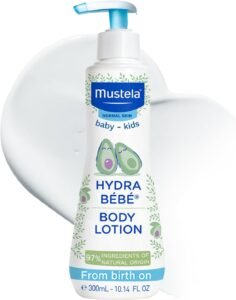 Mustela Hydra Bebek Vücut Losyonu 300 ml – Nemlendirici ve Hassas Bakım