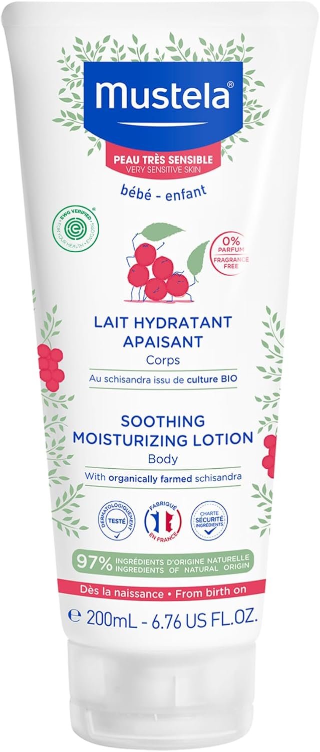 Mustela Çok Hassas Ciltler için Rahatlatıcı Vücut Losyonu 200 ml | Hassas Cilt Bakımı