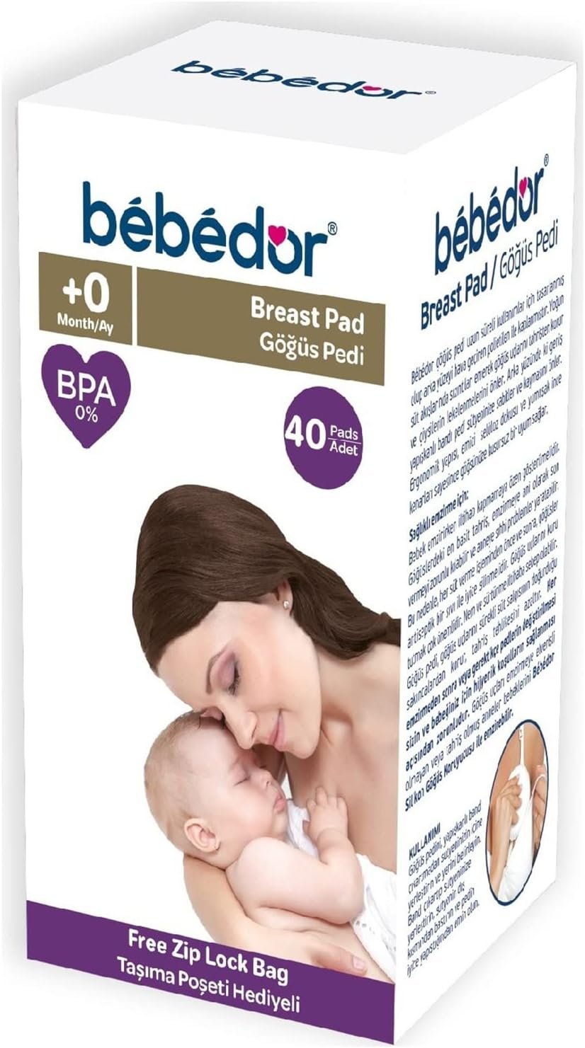 Bebedor 660 Göğüs Pedi - Çok Renkli, Yüksek Emicilik, Konforlu Kullanım
