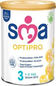 SMA Optipro 3 Devam Sütü 1-3 Yaş 800g 6’lı Paket | Uygun Fiyat
