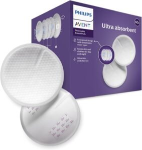 Philips Avent Tek Kullanımlık Göğüs Pedleri 60’lı – Ultra İnce ve Emici