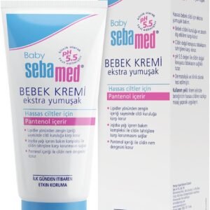 Sebamed Baby Hassas Ciltler Pantenol İçerikli Bebek Kremi 200ml - Cilt Kuruluğuna Karşı Etkili