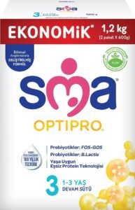 SMA Optipro 3 Devam Sütü 1-3 Yaş 1.2 kg (2x600g) | Uygun Fiyat