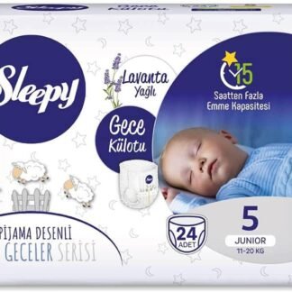 Sleepy Gece Külotu 5 Numara Junior 24 Adet | Uygun Fiyat