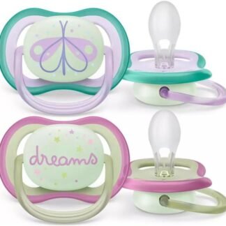 Philips Avent Ultra Air Night Karanlıkta Parlar Gece Emziği 0-6 Ay Kız Scf376/19 - Günlük Kullanım