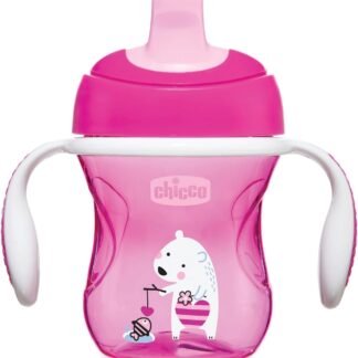 Chicco Yarı Yumuşak Uçlu Alıştırma Bardağı (Kız, 6 Ay+) Ekonomik Seçim