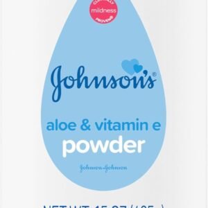 Johnson's Aloe Vera ve E Vitamini İçeren Bebek Pudrası 425 Gr - Hassas Ciltler İçin