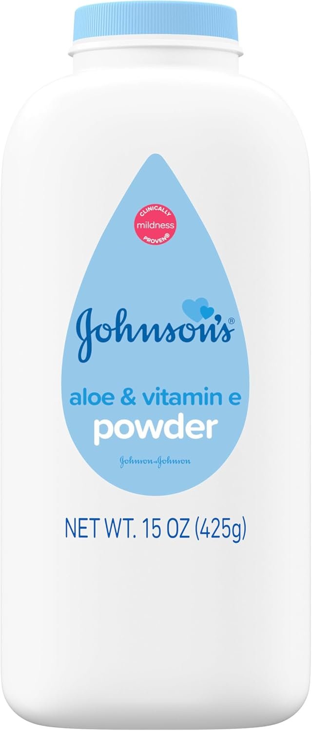 Johnson's Aloe Vera ve E Vitamini İçeren Bebek Pudrası 425 Gr - Hassas Ciltler İçin