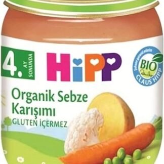 HiPP Organik Sebze Karışımı 125 gr | Besleyici Bebek Maması