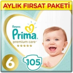 Prima Premium Care 6 Numara Junior Bebek Bezi 105 Adet – En İyi Fiyat