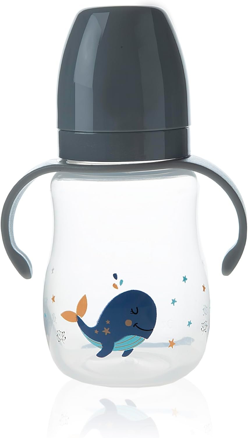 BabyJem Damlatmayan Suluk 250 ml Gri - Ekonomik Seçim