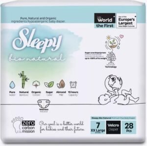 Sleepy Natural Yenidoğan Islak Havlu 60’lı – Ekonomik Paket