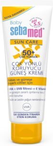 Sebamed Baby SPF 50+ Güneş Kremi | UVA/UVB Koruması ve E Vitamini