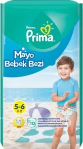 Prima Splashers 14+ kg Mayo Bebek Bezi – 5-6 Beden (10 Adet)
