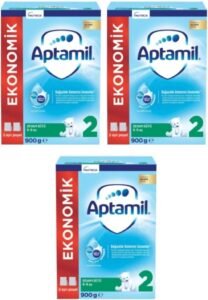 Aptamil 2 Numara Bebek Maması 900 Gr (3’lü Paket) | 6-12 Ay Bebekler İçin