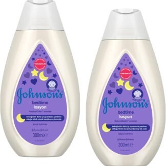 Johnson's Baby Bedtime Bebek Losyonu 300ml 2 Adet | Yatıştırıcı Bebek Losyonu