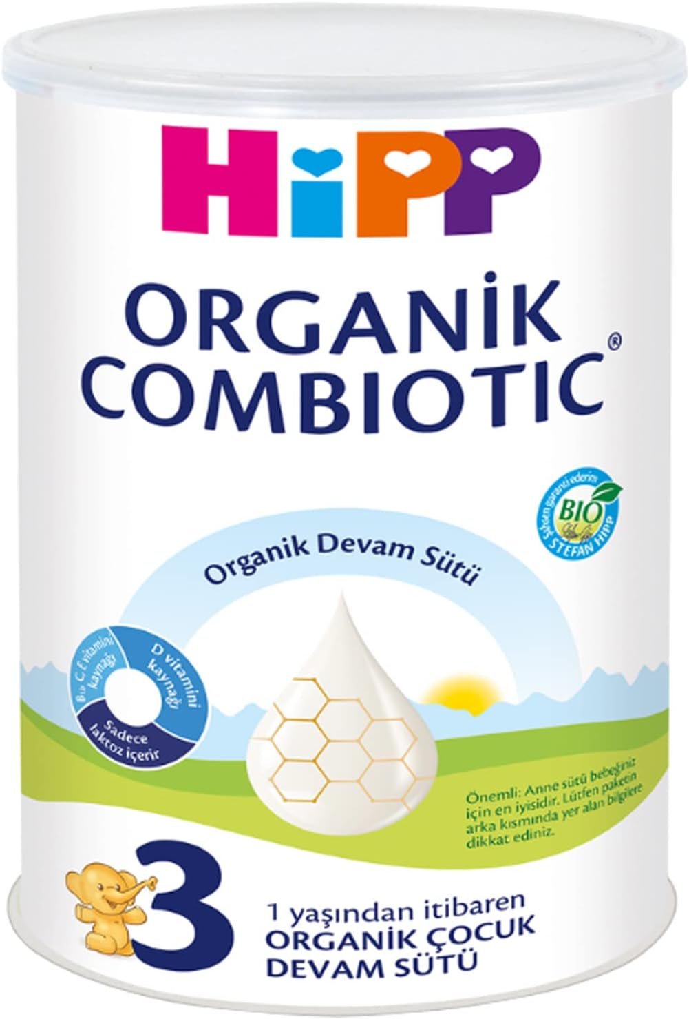 Hipp 3 Organik Combiotic Devam Sütü 350 Gr | Organik Bebek Maması