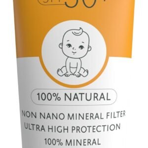 INCIA %100 Doğal Bebek Güneş Kremi SPF50 | Leke Karşıtı & Mineral Filtreli Yüksek Koruma