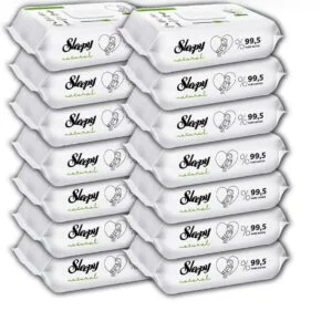 Sleepy Natural Yenidoğan Islak Mendili 90 Adet - Ekonomik Paket