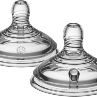 Tommee Tippee Doğaya Yakın Bebek Biberon Emziği Yedek Ekstra Yavaş Akış 2 Adet - Ekonomik Seçim